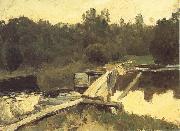Levitan, Isaak At the Shallow oil painting